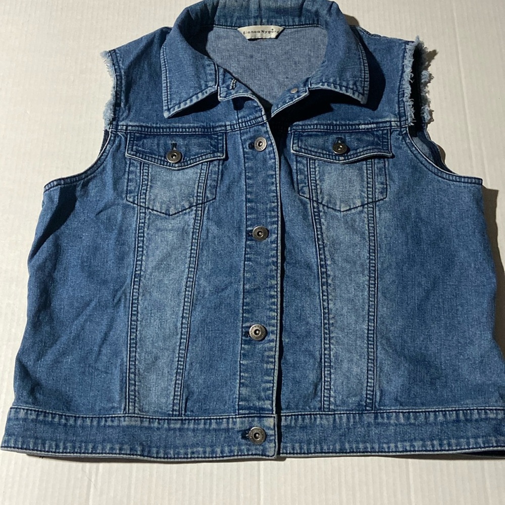 Vintage Bianca Nygard Denim Vest